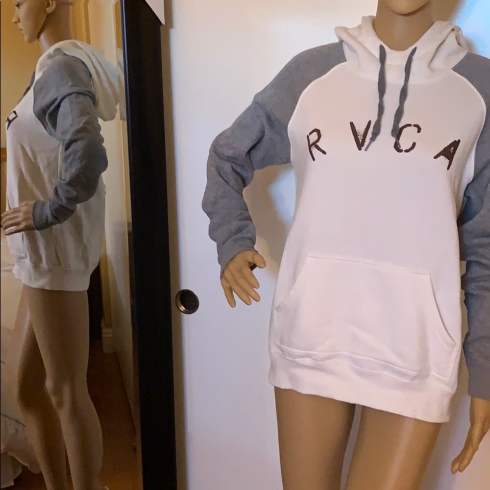 RVCA. Fleece hoodie. Medium. Gently used.
